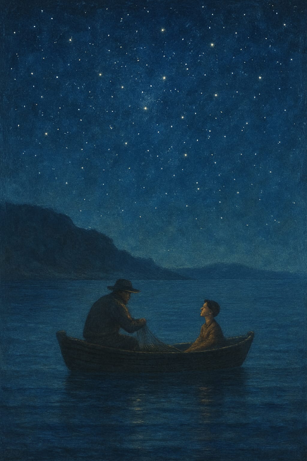 Il Pescatore - Illustrazione